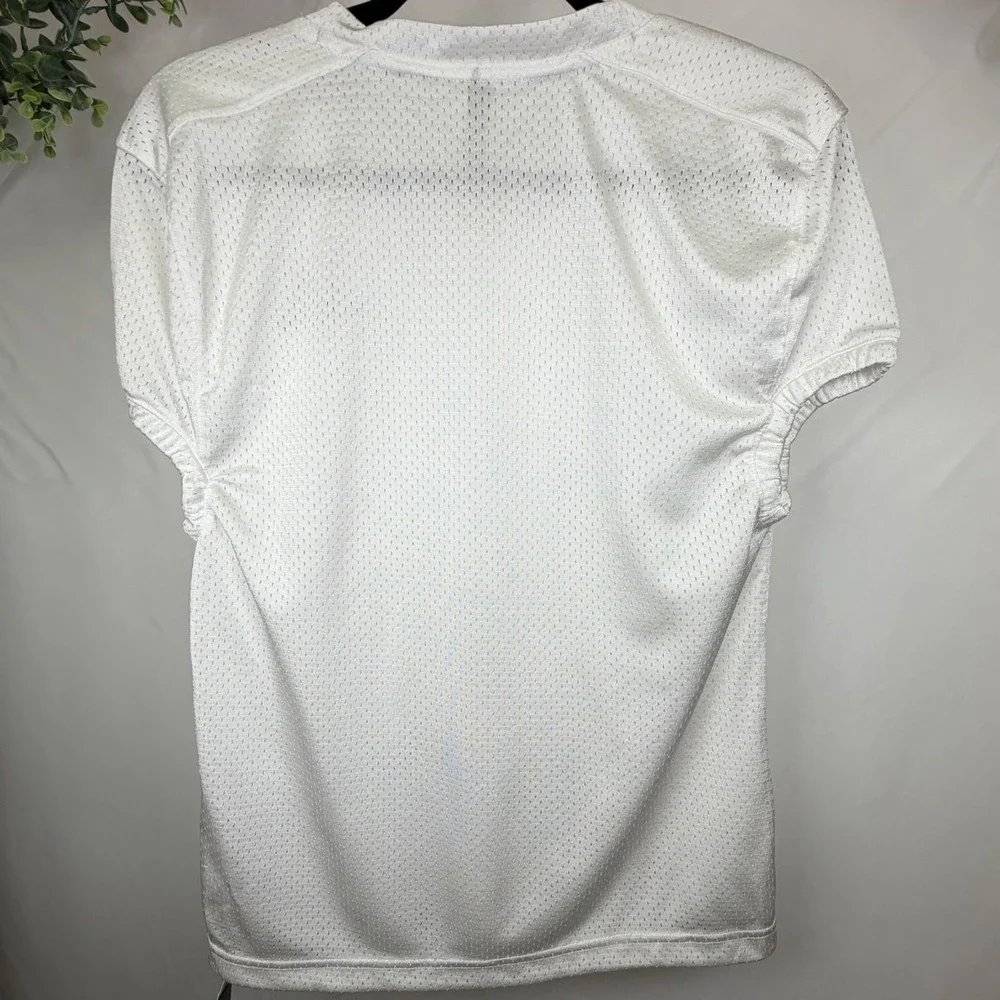 adidas Football Practice Jersey Men's White Size Large Logo